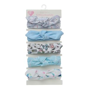 Ensemble de 5 bandeaux en tissu doux antidérapants à nœud papillon, adaptés à la vie quotidienne des bébés, aux fêtes et aux séances <span class=keywords><strong>photo</strong></span> - Product Image 4