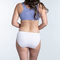 Ropa interior desechable de algodón personalizada para mujer, ropa interior desechable transpirable