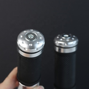 유니버설 클래식 7/8 ''22mm CNC 오토바이 핸들 바 그립 고무 핸들 그립 커버 오토바이 용 - Product Image 2