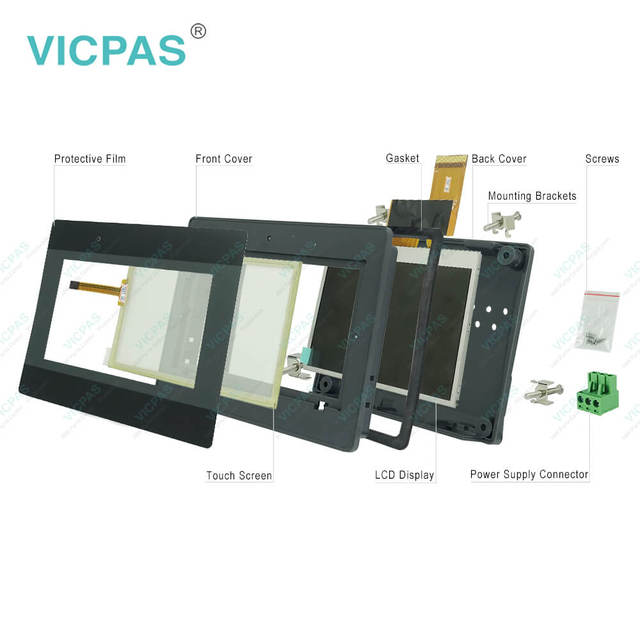 MT8050iP Top Selling HMI Protective Film & Plastic Case & LCD Display & Touch Screen Panel