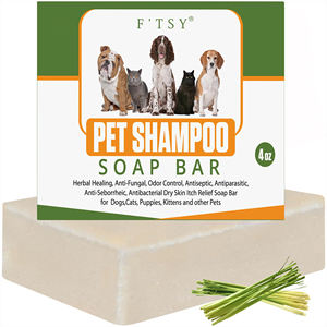 プライベートラベルオールナチュラルハーブ敏感石鹸バーペットクリーニング入浴シャンプー石鹸犬猫用 - Product Image 6