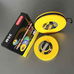 Ruban à mesurer automatique Cai Hong 50M, lame en fibre de verre, retour automatique, verrouillage du levier, boîtier en plastique - Product Image 4