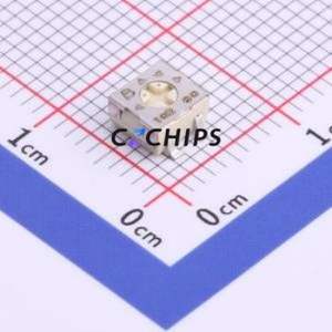 Resistencia Ajustable/Potenciómetro 3314G-2-102E SMD-3P, Resistencia de 4.5x4.5mm 1kOhm 20% 250mW 100ppm ℃ - Product Image 1