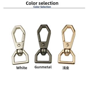 1,25 Hk стиль увеличенная Пружина Плоская застежка-карабин поворотный брелок для ключей панический красочный мешок защелкивающийся стальной крючок из нержавеющей стали - Product Image 2