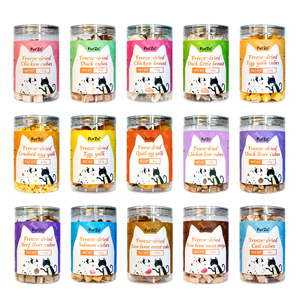 Golosinas Premium para mascotas con yema de huevo liofilizada | Snack natural alto en proteínas para perros y gatos golosinas de entrenamiento ricas en proteínas