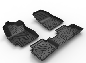 Best Quality Odorless <b>TPE</b> Front Car Floor Mats Non Slip 3-Piece Full Set Deep Dish MG3 - Product Image 2