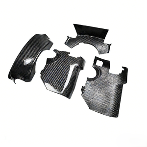 Carbon Fiber Steering <b>Wheel</b> Base <b>Trim</b> Compatible With Nissan GT-R R35 2008-2016 - Product Image 3