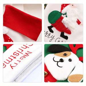 Santa Claus Snowman Merry Christmas Stockings Kids Gifts <b>Socks</b> XMAS Christmas Decorations Supplies Ornaments - Product Image 3