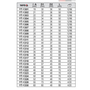 Llave de vaso hexagonal Yiertuo de 1/2 pulgada cromada para reparación industrial y automotriz - Product Image 3