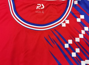 2025 nouveaux T-shirts tricotés pour hommes personnalisés pour les fans de football maillot de football avec drapeau national Costa Rica International - Product Image 3