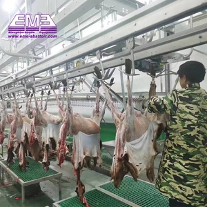 Línea de Matadero <span class=keywords><strong>Halal</strong></span> para 1000-3000 Ovejas por Día, Matadero de Corderos y Cabras, Procesamiento de Carne de Cordero y Cordero, Cortadora de Carnicería, Riel Transportador Motorizado - Product Image 3