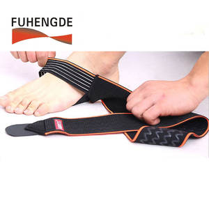 टखने के ब्रेस पैर के टखने की सुरक्षा गैर-पर्ची संपीड़न आस्तीन टखने के पट्टियां लपेटें - Product Image 6