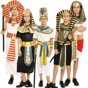 Costume de performance pour enfants, héros égyptien, <span class=keywords><strong>petit</strong></span> guerrier, costume de <span class=keywords><strong>petit</strong></span> pharaon, costume de <span class=keywords><strong>prince</strong></span>, costume de bal d'Halloween - Product Image 3