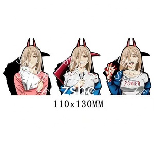 Pochita สติ๊กเกอร์อะนิเมะ <span class=keywords><strong>Chainsaw</strong></span> <span class=keywords><strong>Man</strong></span>,สติ๊กเกอร์กันน้ำสติ๊กเกอร์อะนิเมะสำหรับตกแต่งรถยนต์แล็ปท็อปศิลปะ3D - Product Image 3