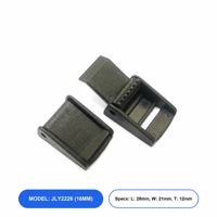Attache à pression en plastique pour bagages 32 mm, boucle durable et écologique