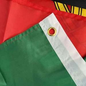 Bandera de Portugal para Exteriores de Poliéster Impresa en Seda de 3x5 pies (90x150cm) con Logotipo Personalizado al por Mayor para Eventos de Fútbol con Opción de Tamaño Personalizado - Product Image 6