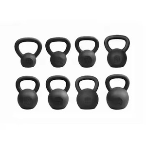 Gym Kettle-bell Fitness Durable Cast Iron <strong>Kettlebells</strong> <strong>10kg</strong> 20kg 24kg 32kg Powder Coated Weights for Bodybuilding - Product Image 2