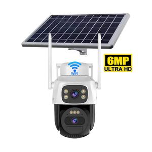 Vstarcam CB622DR 6MP Dubbele Lens 5x Digitale Zoom Zonne-energie AI Detectie Dual Band WiFi IP66 Waterdicht 24 uur AOV Geheugen SD-kaart - Product Image 1