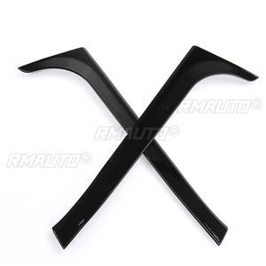 Aileron latéral de fenêtre arrière noir brillant Canards Splitter pour VW Golf 6 MK6 GTI/GTR/GTD 2008 2009 2010 2011 2012 2013 - Product Image 5