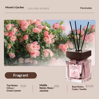 Diffuseur de parfum à bâtonnets longue durée, huile essentielle, parfum d'intérieur de luxe pour chambre à coucher, hommes et femmes, usage domestique