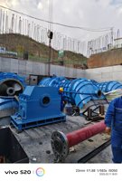 Turbin Air Generator Hidro Impuls Pelton Kaplan Aliran Rendah Mini Mikro