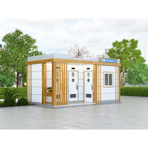 Baño Portátil Moderno de Madera Ecológico para Atracciones Turísticas con Instalación In Situ - Product Image 2