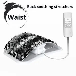 Support <span class=keywords><strong>lombaire</strong></span> pour le soutien des disques vertébraux, correcteur de posture pour le dos, coussin pour soulager les douleurs dorsales, dispositif de massage thérapeutique pour l'étirement de la colonne cervicale - Product Image 3