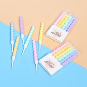 Beautiful Macaron Threaded Candles Cake <b>Decorating</b> Occasions Such Birthdays Christmas Graduations <b>Easters</b> New Years Father's Day - Product Image 4