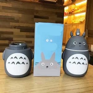 Botella de Agua para Estudiantes, Creativa, de Dibujos Animados, con Forma de Gato, de Doble Vidrio, para Niños, Regalo para Estudiantes, Botella de Agua Tororo - Product Image 2