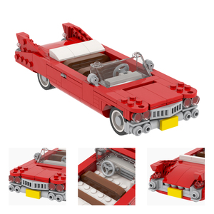 MOC4110-4121 Tesla Ford พิทักษ์ RS 911รถอเนกประสงค์แนวสปอร์ตรถแวกอนรถฟอร์ดมัสแตงของเล่นเด็ก - Product Image 2