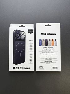 Funda Magnética con Carga Inalámbrica, Acabado <span class=keywords><strong>Mate</strong></span> de Vidrio AG para iPhone 13 14 15 16 17 Air 17 Pro Max - Product Image 3