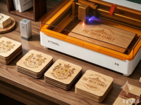 Mesin Pengukir dan Pemotong Laser Desktop XTool M2 20W, Mesin Pengukir dan Pemotong Laser Dioda Portabel untuk Kayu, Logam, Akrilik, DIY CNC Router
