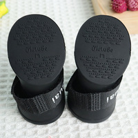 Chaussures de pluie imperméables pour animaux de compagnie, bottes de neige en Silicone pour chiens, vente en gros