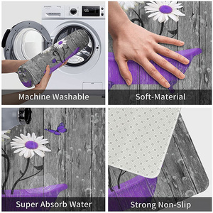 Set <span class=keywords><strong>di</strong></span> Tappetini da <span class=keywords><strong>Bagno</strong></span> <span class=keywords><strong>di</strong></span> <span class=keywords><strong>Lusso</strong></span> con Stampa Digitale 3D Personalizzata, Tende da Doccia e Tappetini <span class=keywords><strong>di</strong></span> Marche Famose - Product Image 4