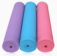 Tapis de yoga NBR personnalisé en usine, 183 cm extra-long, épaissi 8 mm, élargi pour la gym, la danse, le fitness, avec logo personnalisé