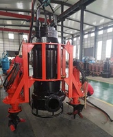 Pompe submersible pour eaux usées à agitateur, en alliage haute dureté, 10HP, triphasée, 50Hz, CA, basse pression, entraînement électrique, OEM, tension personnalisable 1