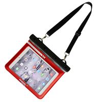 Sac étanche pour tablette avec fenêtre transparente, sac en matériau imperméable pour iPad