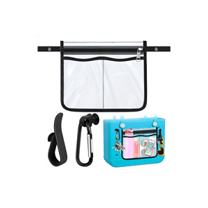 Organizador para Bolsa Bogg, Inserto Transparente con Porta Llaves, Accesorios Multifuncionales para Tazas, Teléfonos y Llaves para Bolsa Bogg de Simply Southern - Product Image 1