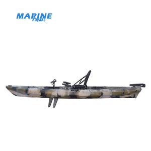 Canoë en plastique PEBDL à poser sur le dessus Kayak de pêche à pédales à rabat pour sports nautiques à vendre - Product Image 5