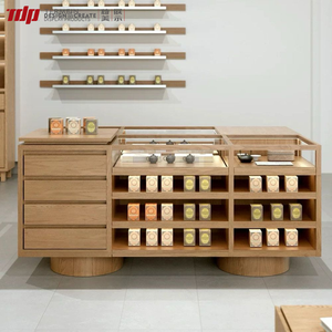 Espositore Rotondo Multilivello in Legno TDP per Negozi al Dettaglio, Boutique, Cosmetici, Profumi, Prodotti per la Cura della Pelle, Regali, Esposizione Commerciale - Product Image 6