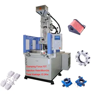 Máquina de molde de injeção plástica vertical, fabricação de fábrica, máquina de alta velocidade