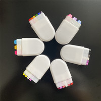 Pinturas Faciales y Corporales de 6 Colores: Naranja, Rosa, Blanco, Rojo, Orgullo Lésbico, LGBT, Orgullo Gay, Bisexual, Unisex
