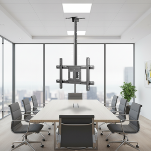 Soporte <span class=keywords><strong>de</strong></span> TV motorizado con control remoto, <span class=keywords><strong>elevador</strong></span> <span class=keywords><strong>de</strong></span> TV LCD <span class=keywords><strong>de</strong></span> montaje en techo, accesorio <span class=keywords><strong>de</strong></span> acero, 32 ''-70'', para TV, con mando a distancia - Product Image 1