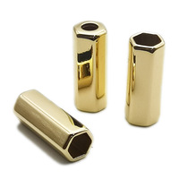 Bouchon d'extrémité de cordon en métal hexagonal personnalisé Accessoires de vêtement de serrure de cordon de chapeau
