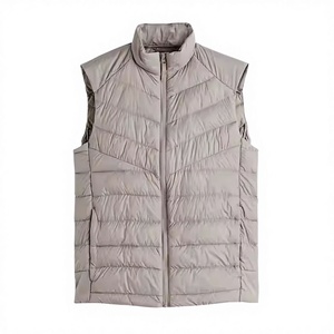 Chaqueta de Invierno sin Mangas para Hombre, de Alta Calidad, Estilo Casual, con Cierre Mandarín, Reversible, Resistente al Viento, Transpirable, de Poliéster/Algodón - Product Image 3