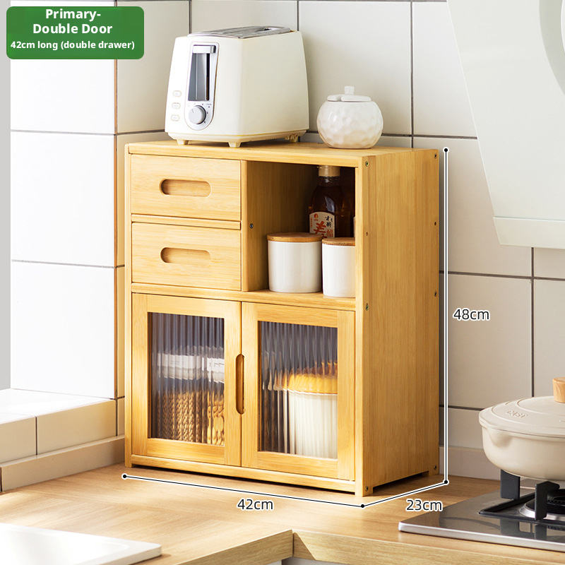 Natural Color + 2 drawers + 2 door 42cm(L)