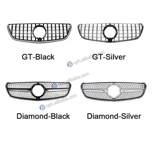 2024 accessori Auto stile GT nero argento griglia anteriore Auto per 2020-2021 per Mercedes Benz V classe W447 V260L durevole ABS <span class=keywords><strong>Mater</strong></span> - Product Image 2