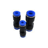 Tuyau pneumatique 10mm 8mm 6mm 12mm 4mm 16mm OD Tube One Touch Push In Straight Gas Fittings Plastic Quick Connectors