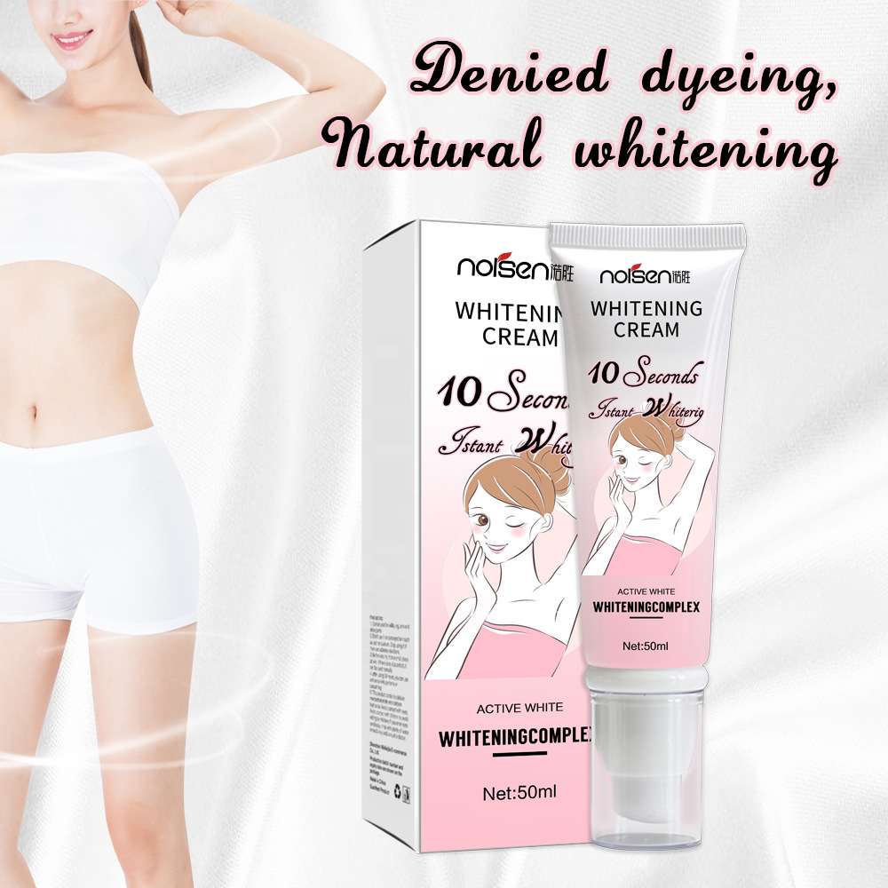 Amazon Hot Sale Underarm Whitening Cream Armpit Leg Knee Private Parts Brightening Melanin Remover Black Skin Whitening Cream