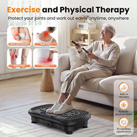 Appareil de fitness à usage domestique en ABS écologique, grande capacité de charge, affichage LED, plaques vibrantes
